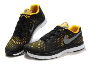 Nike Free 3.0 V4 Mens Shoes black yellow - Click Image to Close